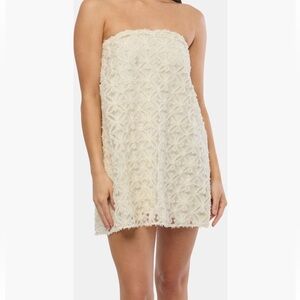 NWT WeWoreWhat A Line Lace Dress